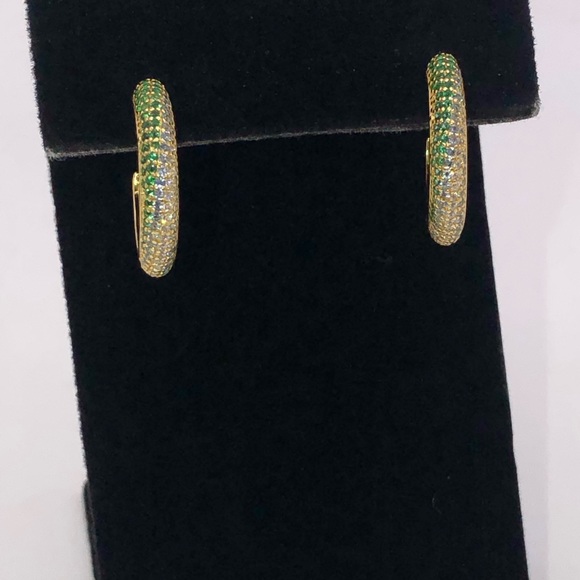 Swirl Hoop Earrings - Picture 4 of 10